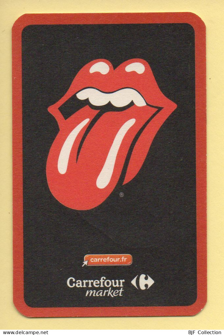 Carte Rolling Stones N° 36/46 / LOGO (Autocollant) Carrefour Market / Année 2012  - Autres & Non Classés