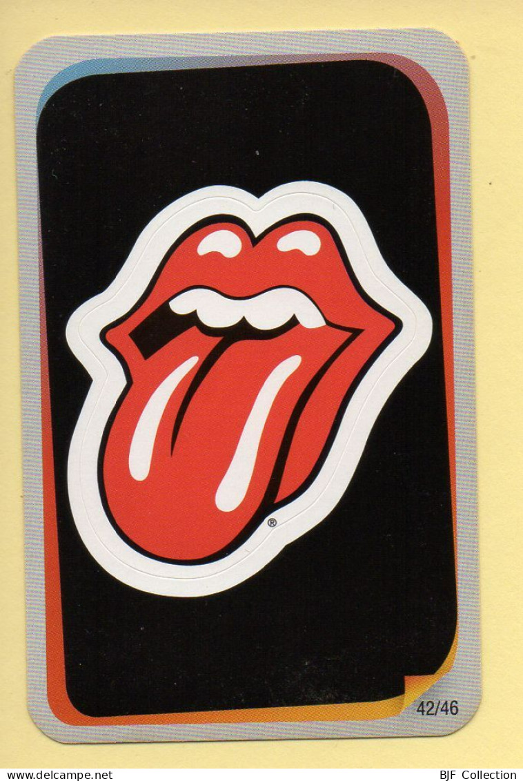 Carte Rolling Stones N° 42/46 / LOGO (Autocollant) Carrefour Market / Année 2012 - Sonstige & Ohne Zuordnung