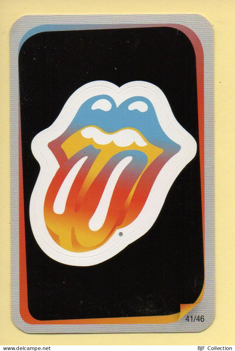 Carte Rolling Stones N° 41/46 / LOGO (Autocollant) Carrefour Market / Année 2012 - Autres & Non Classés