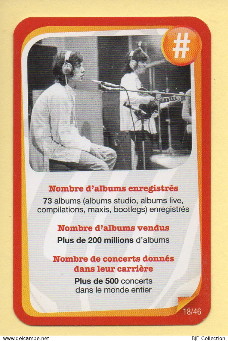 Carte Rolling Stones N° 18/46 / Nombre D'Albums / Carrefour Market / Année 2012 - Sonstige & Ohne Zuordnung