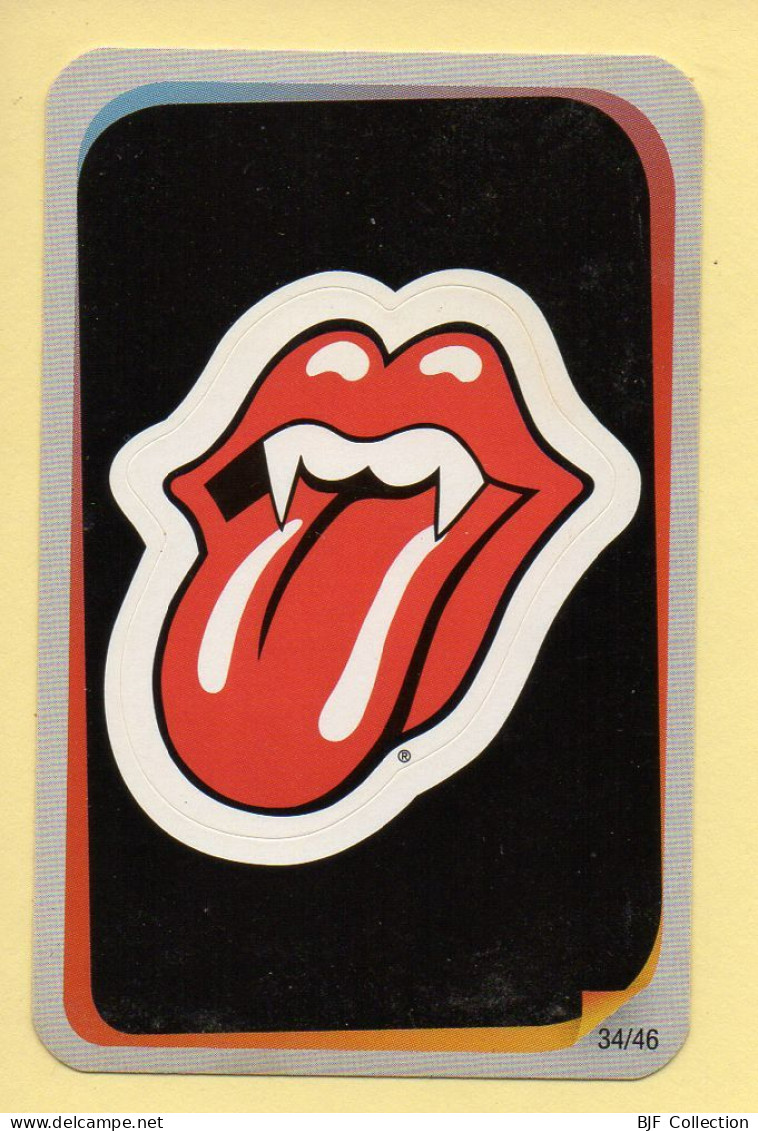 Carte Rolling Stones N° 34/46 / LOGO (Autocollant) Carrefour Market / Année 2012 - Altri & Non Classificati