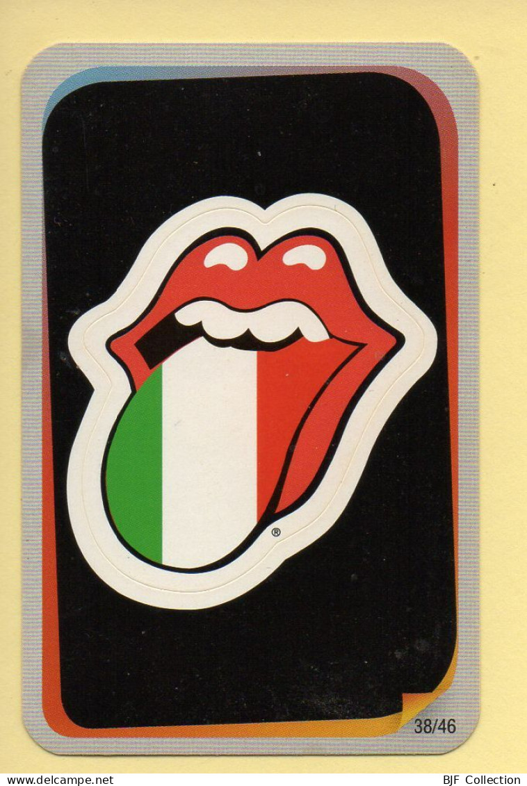 Carte Rolling Stones N° 38/46 / LOGO (Autocollant) Carrefour Market / Année 2012 - Autres & Non Classés