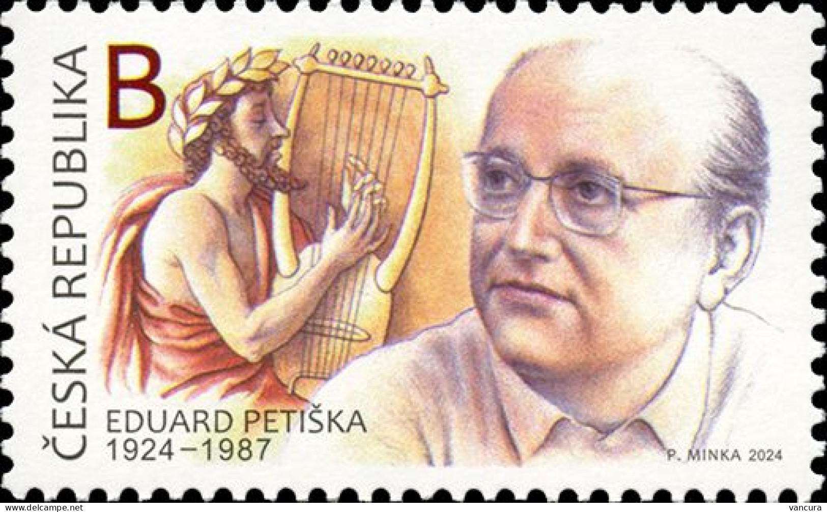 ** 1261 Czech Republic E. Petiska 2024 - Unused Stamps