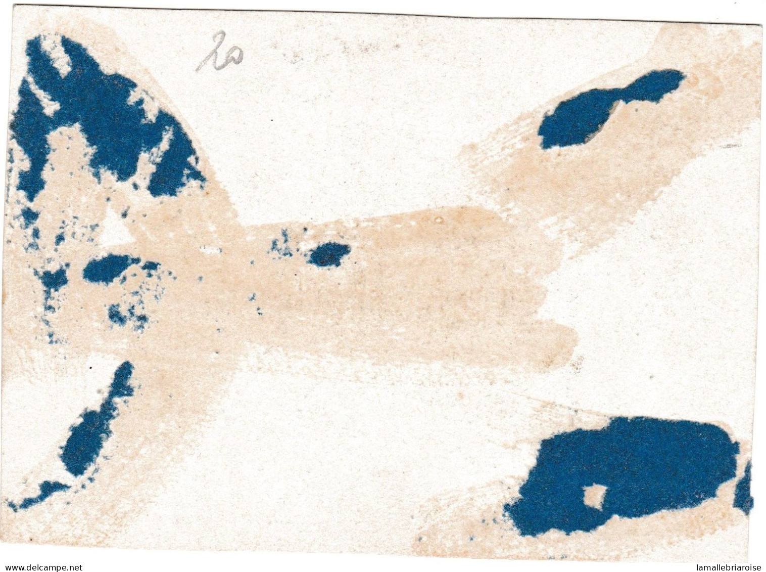 Belgique, "Carte Porcelaine" Porseleinkaart, Societe Royale De La Grande Harmonie, Lith Bruxelles, 125x90mm - Cartoline Porcellana