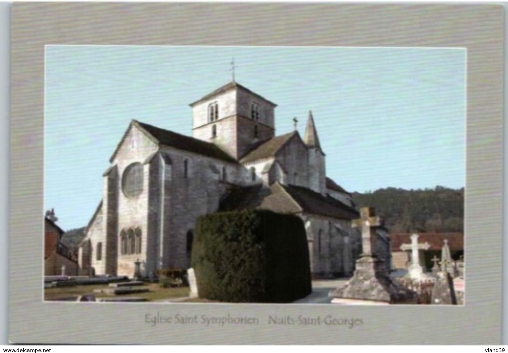 Eglise Saint Symphorien : Extérieur , Le Chevet    Photos Jean Louis Bernuy.  Non Circulée - Nuits Saint Georges