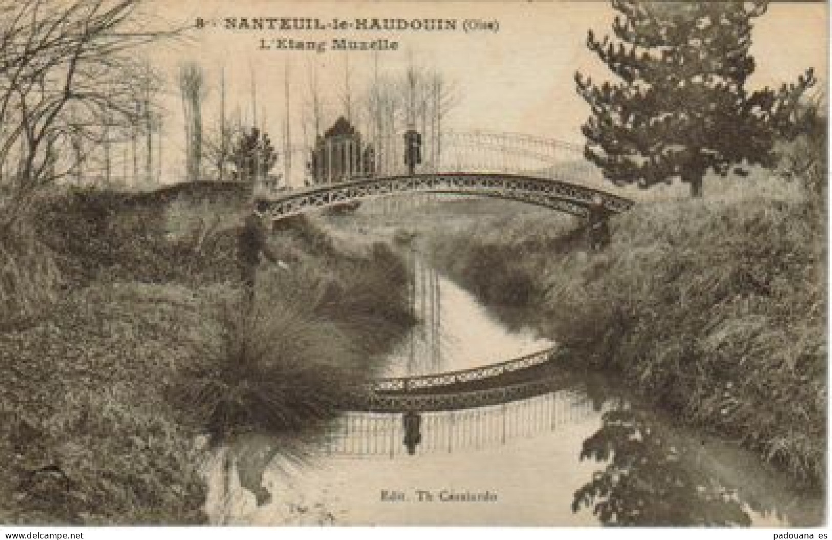 AA402  60 OISE  NANTEUIL LE HAUDOIN   L'ETANG MUZELLE  - - Nanteuil-le-Haudouin