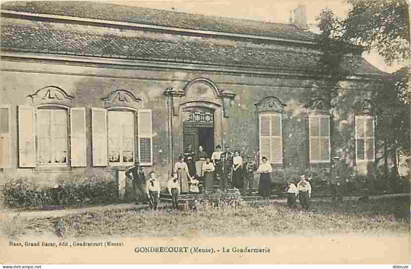 55 - Gondrecourt - La Gendarmerie - Animée - Carte Neuve - CPA - Voir Scans Recto-Verso - Gondrecourt Le Chateau