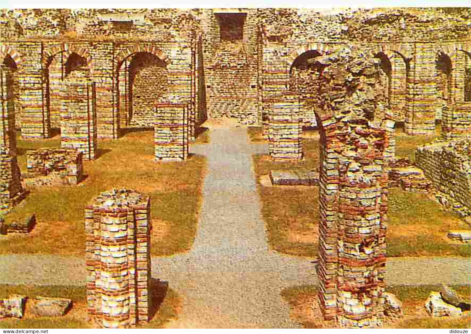59 - Bavay - Vestiges Gallo-Romains - Site Archéologique - Partie Centrale Des Crypto-Portiques - Carte Neuve - CPM - Vo - Bavay