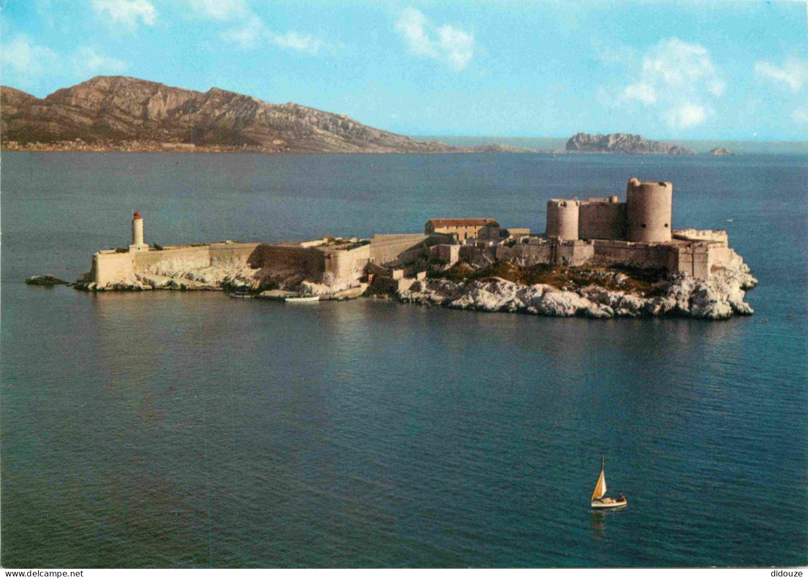 13 - Marseille - Château D'If - Vue Aérienne - CPM - Voir Scans Recto-Verso - Château D'If, Frioul, Islands...