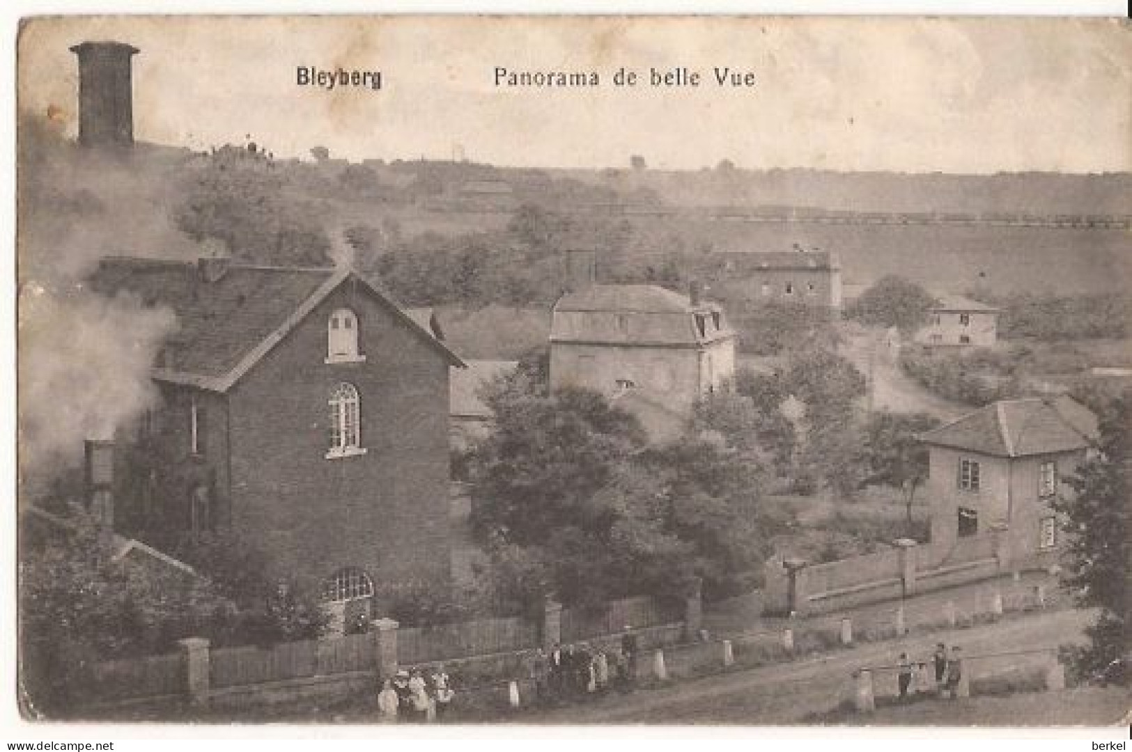 BLEIBERG BLEYBERG PANORAMA DE BELLE  VUE 28.08.1914 FELDPOST 1689 - Blieberg