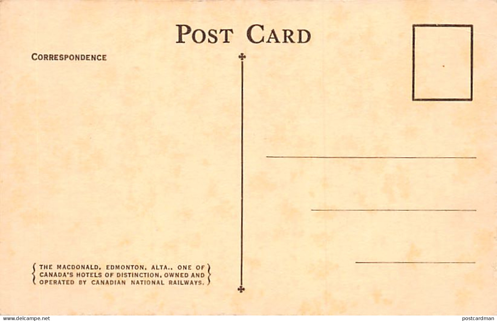 Canada - EDMONTON (AB) The MacDonald Hotel - Edmonton