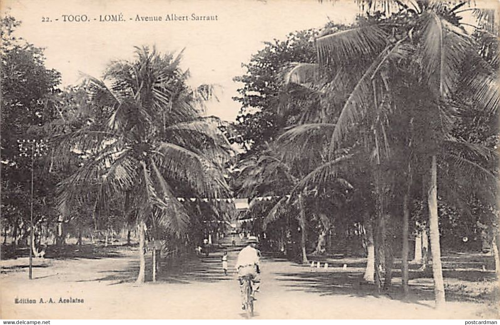 Togo - LOMÉ - Avenue Albert Sarrault - Ed. A. Accolatse 22 - Togo