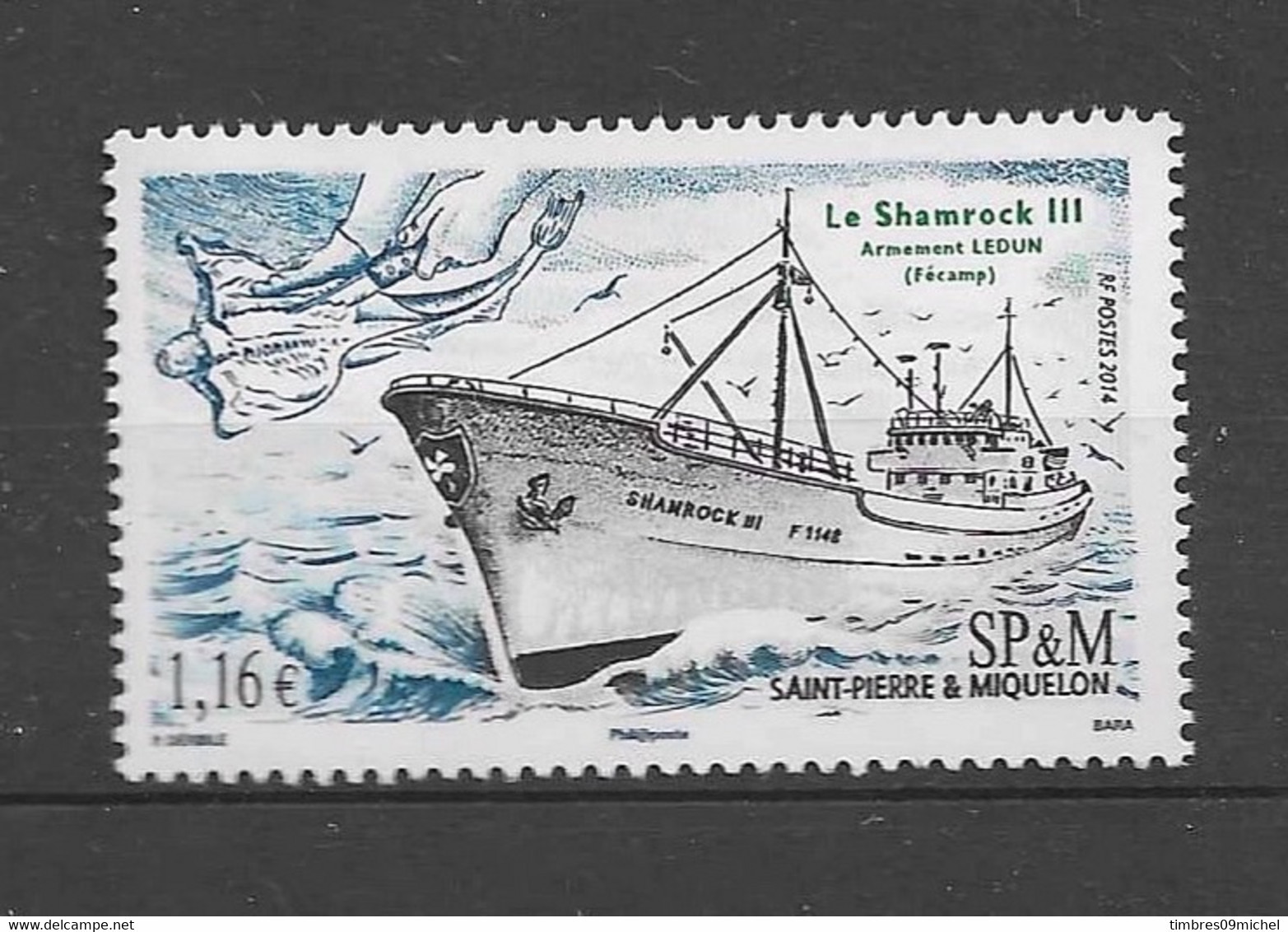 Saint-Pierre-et-Miquelon N° 1099** Neuf Sans Charnière - Nuovi