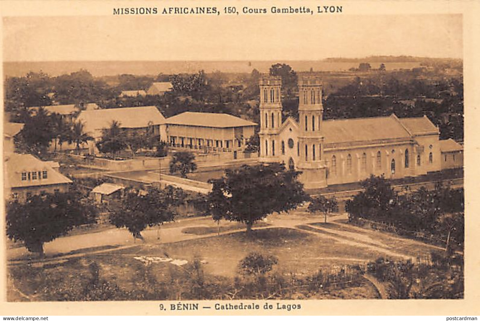 Nigeria - LAGOS - The Catholic Cathedral - Publ. African Missions 9 - Nigeria