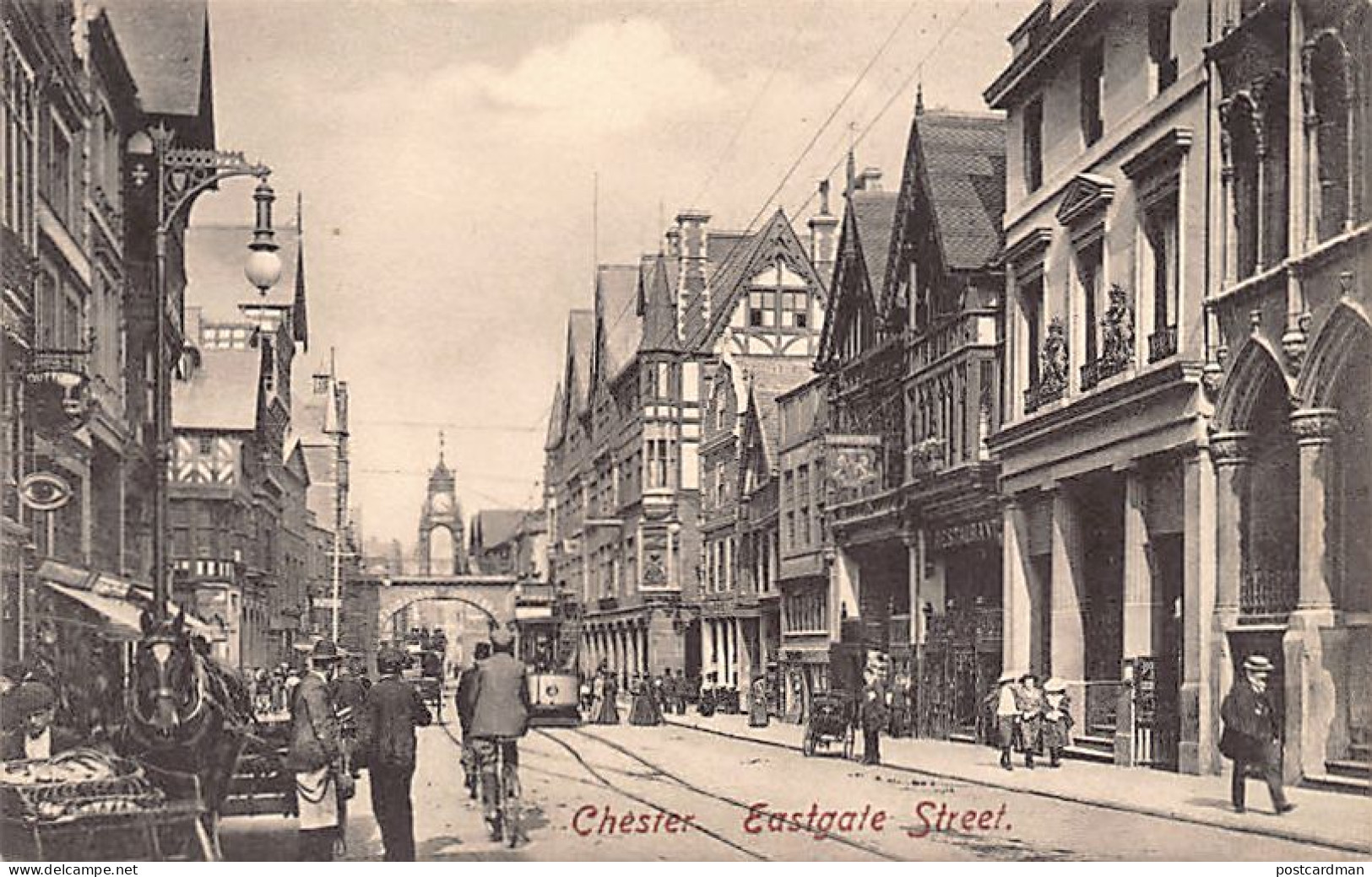 England - Ches - CHESTER Eastgate Street - Chester
