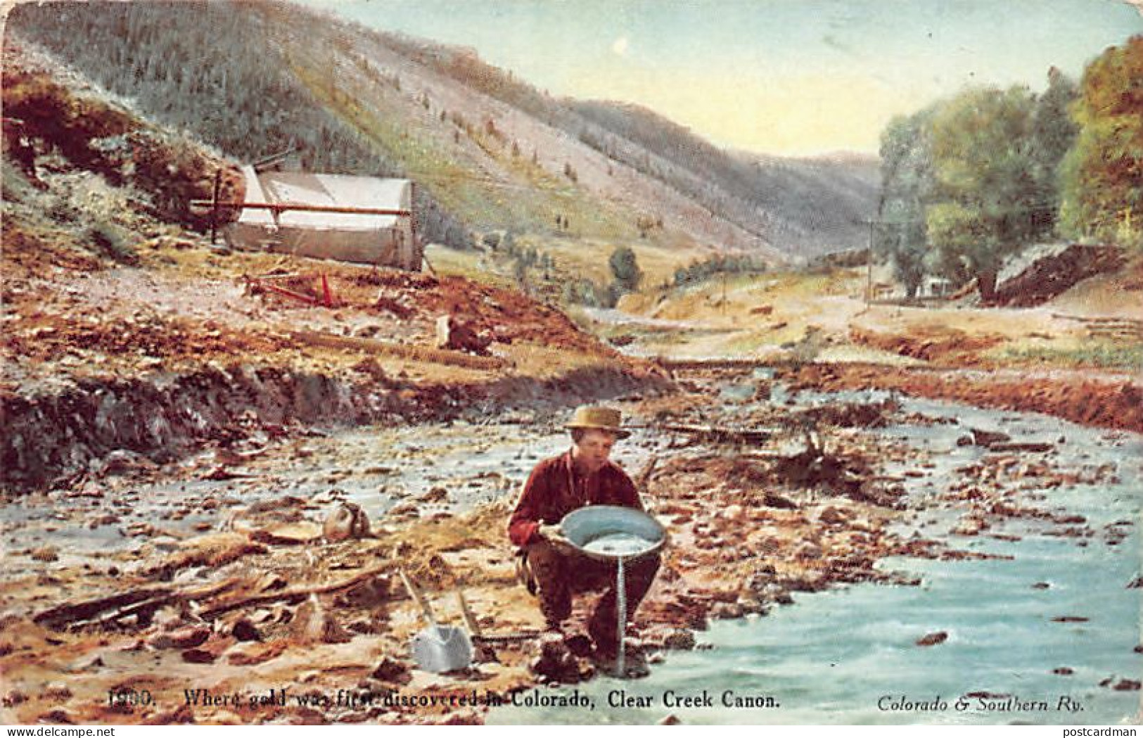 CLEAR CREEK CANON (CO) Where Gold Was First Discovered - Autres & Non Classés