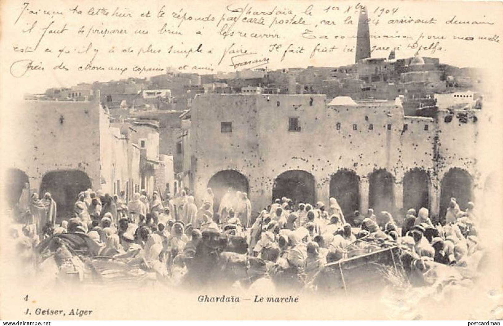 GHARDAIA - Le Marché - Ghardaia