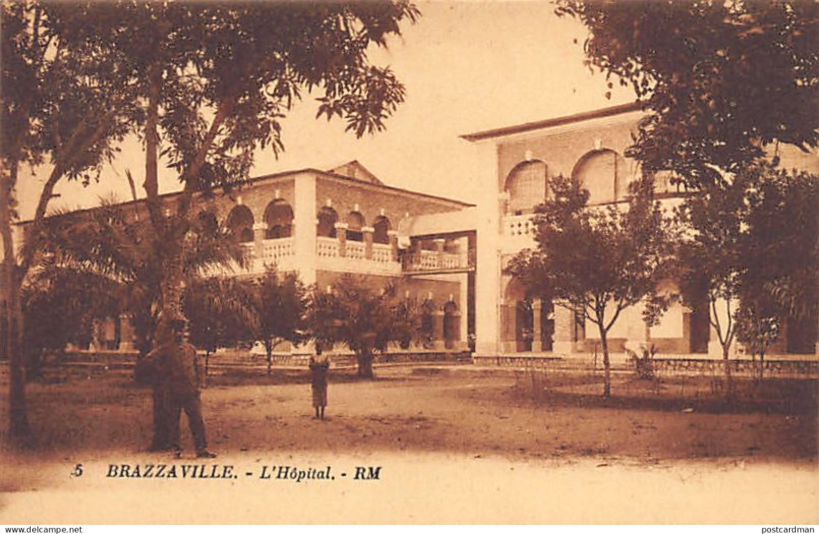 Congo - BRAZZAVILLE - L'hôpital - Ed. RM 5 - Brazzaville