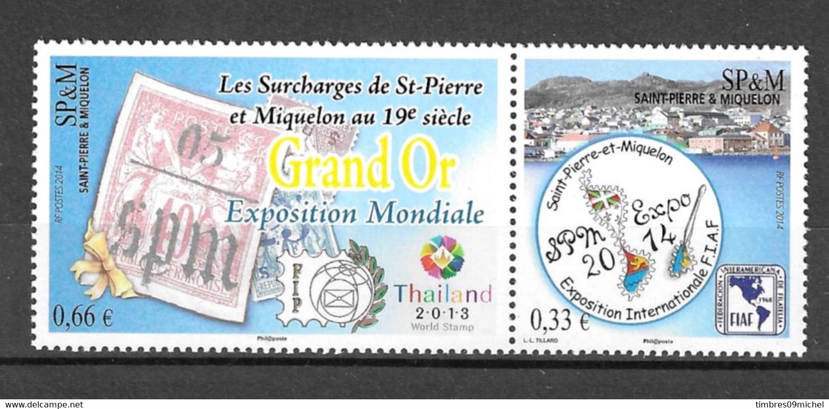 Saint-Pierre-et-Miquelon N° 1116-1117** Neuf Sans Charnière - Neufs