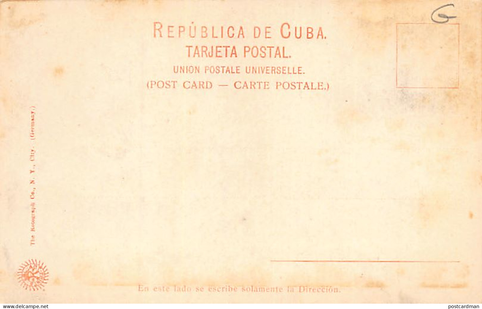 Cuba - LA HABANA - Lechero Ed. The Rotograph Co. 12008 - Cuba