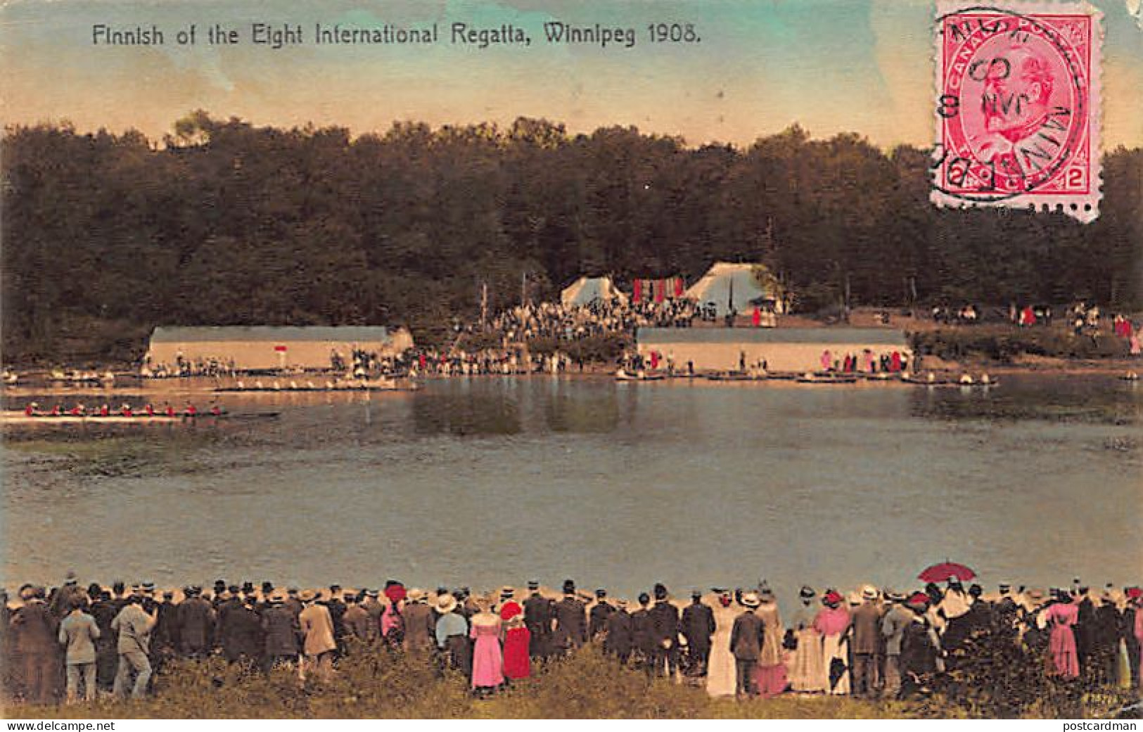 Canada - WINNIPEG (MB) Finnish Of The Eight International Rowing Regatta (1908) - Publ. Eaton  - Winnipeg
