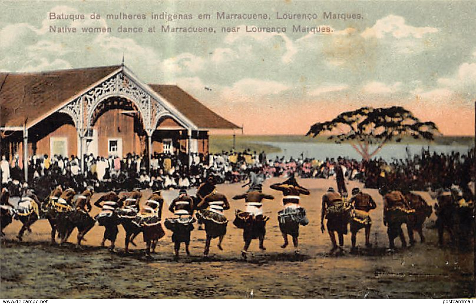 MOÇAMBIQUE Mozambique - Batuque De Mulheres Indigenas Em Marracuene - Native Women Dance At Marracuene - Ed. / Publ. Spa - Mozambico