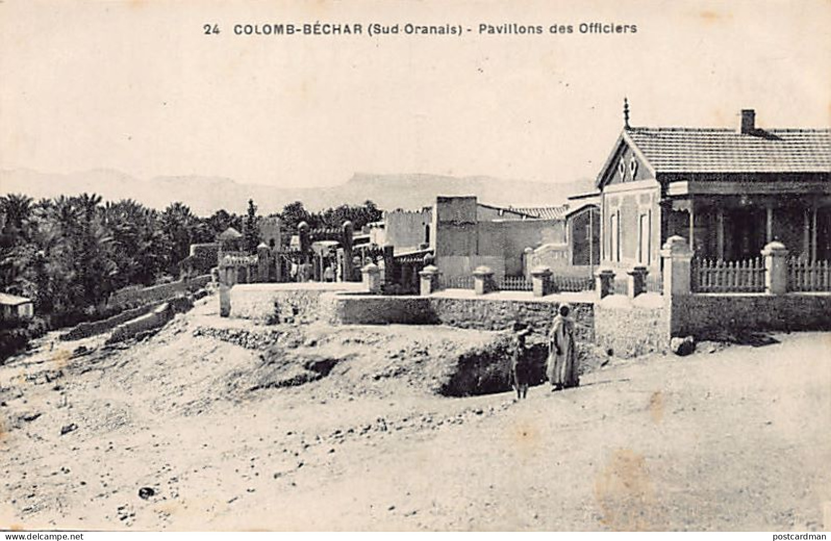 Algérie - COLOMB BÉCHAR - Pavillons Des Officiers - Ed. Ch. Pastor 24 - Bechar (Colomb Béchar)