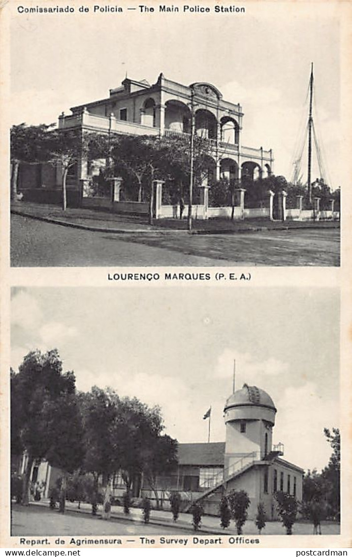 Mozambique - LOURENÇO MARQUES - The Survey Dept. Office - Police Station - Mozambico