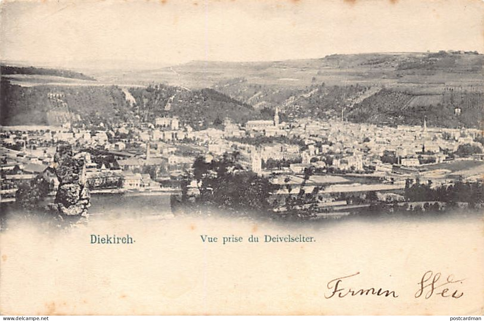 DIEKIRCH - Vue Prise Du Deivelselter - Ed. Th. Mannon 181 - Diekirch