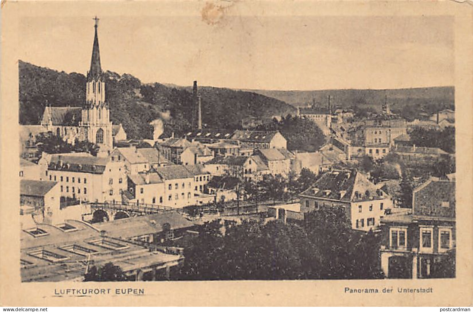 Belgique - EUPEN (Liège) Panorama Der Unterstadt - Ed. N.R.E.  - Eupen