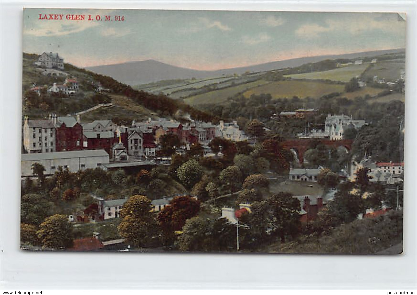 Isle Of Man - Laxey Glen - Publ. W. A. & S. 914 - Isle Of Man