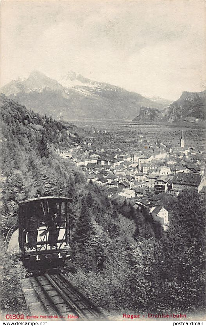 Schweiz - Schweiz - BAD RAGAZ (SG) Drahtsellbahn - Verlag Photoglob 1802 - Bad Ragaz