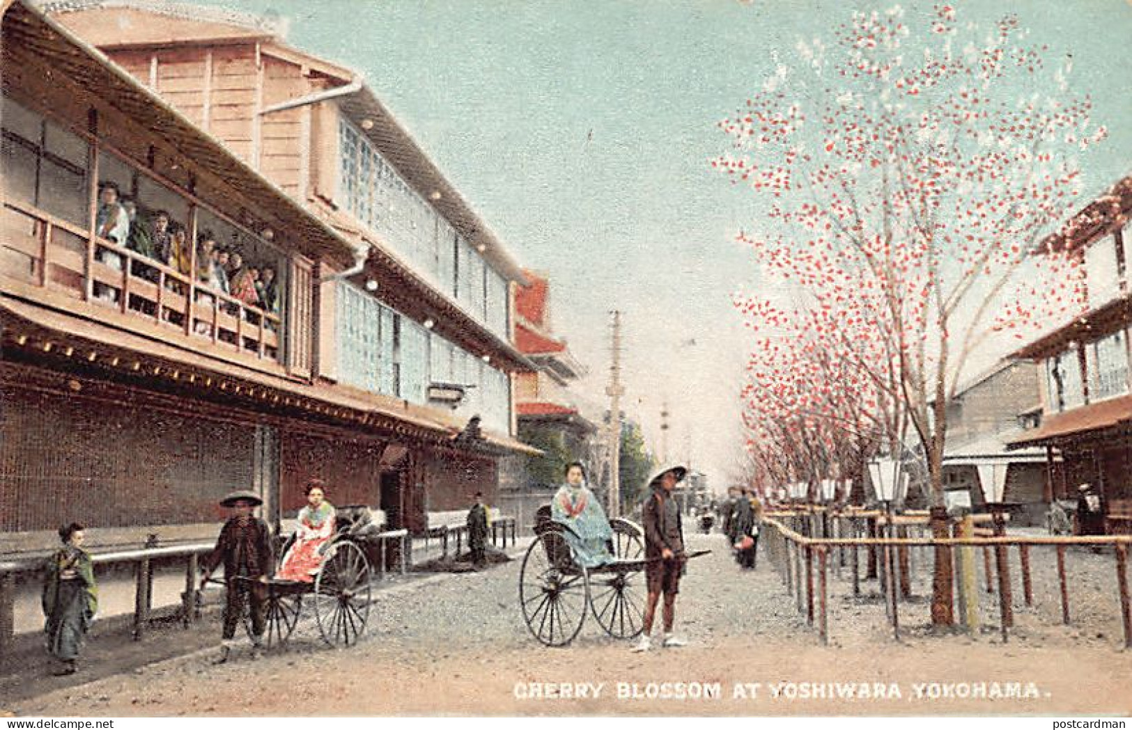 Japan - YOKOHAMA - Cherry Blossom At Yoshiwara - Prostitute - Red Light Quarter - Yokohama