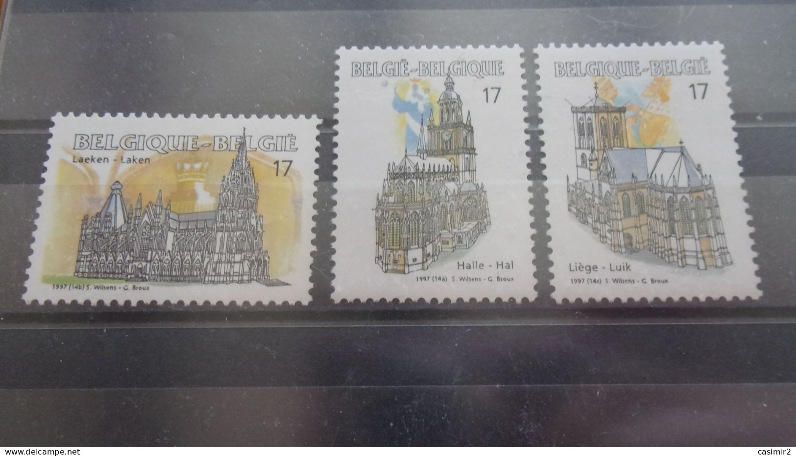 TIMBRE  BELGIQUE YVERT N° 2712.2714** - Unused Stamps