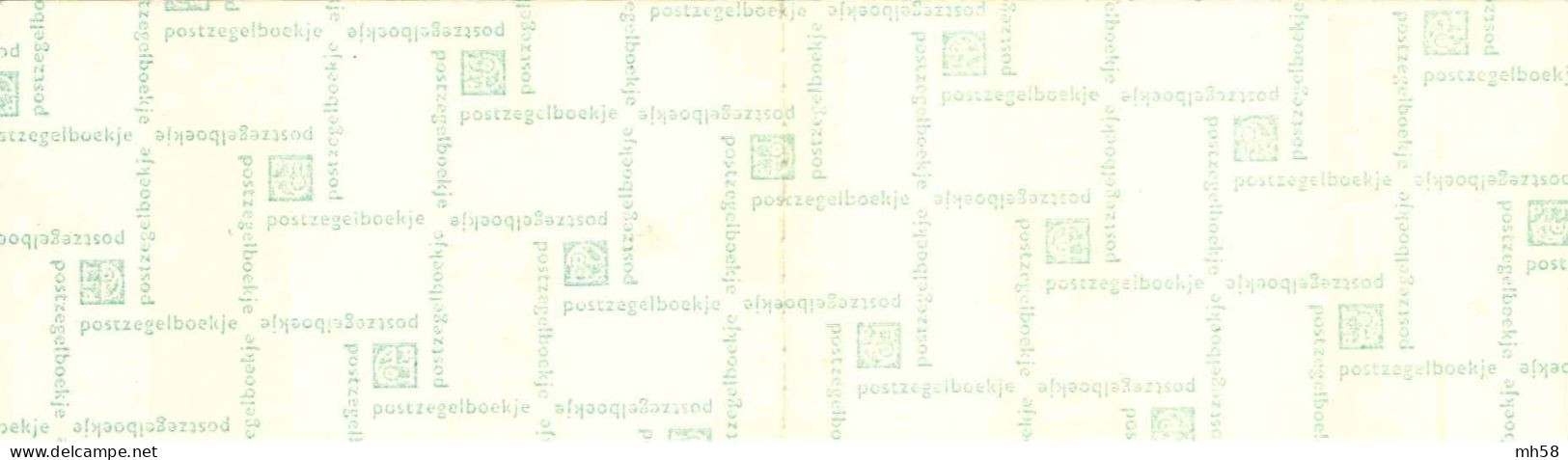 PAYS-BAS NEDERLAND 1967 - Carnet / Booklet / MH Sans Indice - 1 G Juliana Sans Phospho - YT C 600AbA / MI MH 7x - Libretti