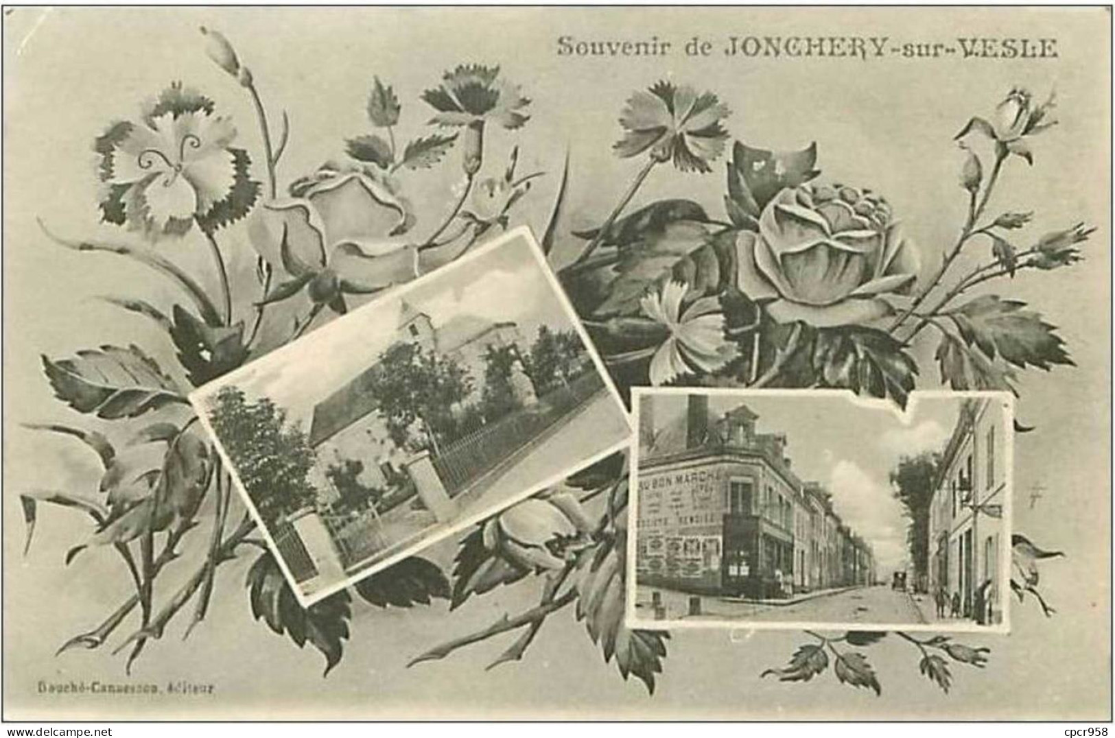 51.JONCHERY SUR VESLE.SOUVENIR DE JONCHERY SUR VESLE - Jonchery-sur-Vesle