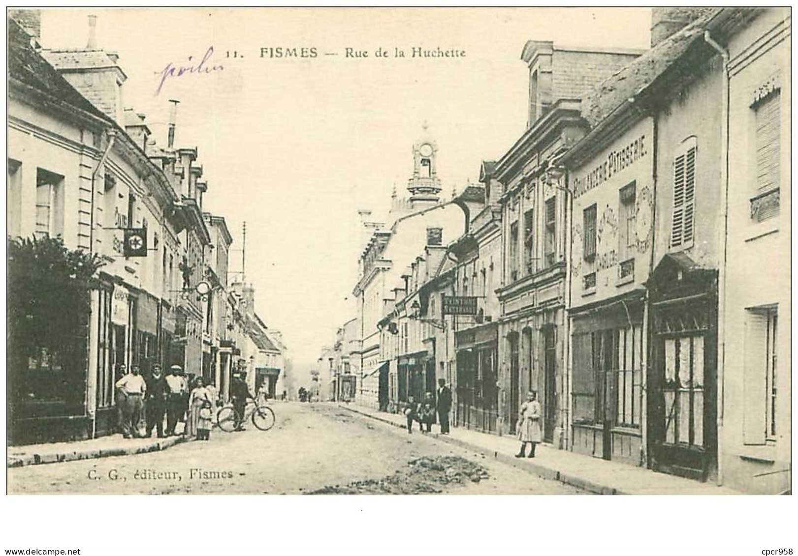 51.FISMES.n°22710.RUE DE LA HUCHETTE - Fismes