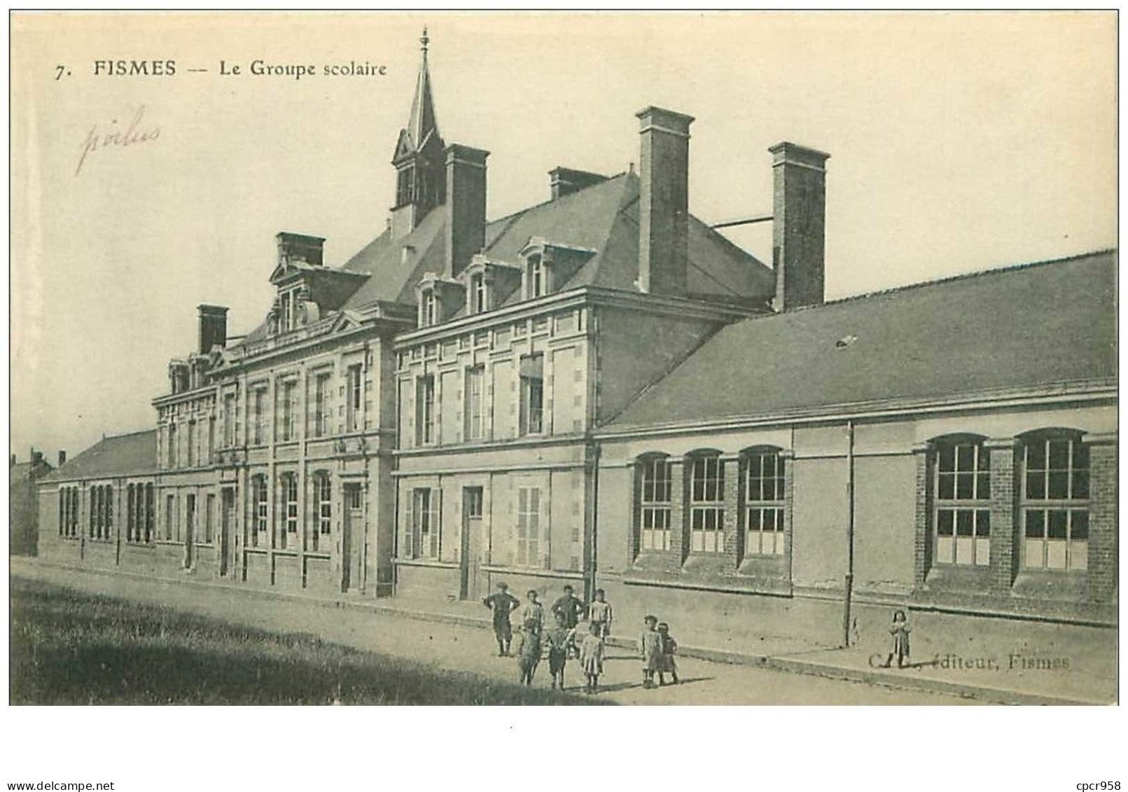 51.FISMES.n°22700.LE GROUPE SCOLAIRE - Fismes