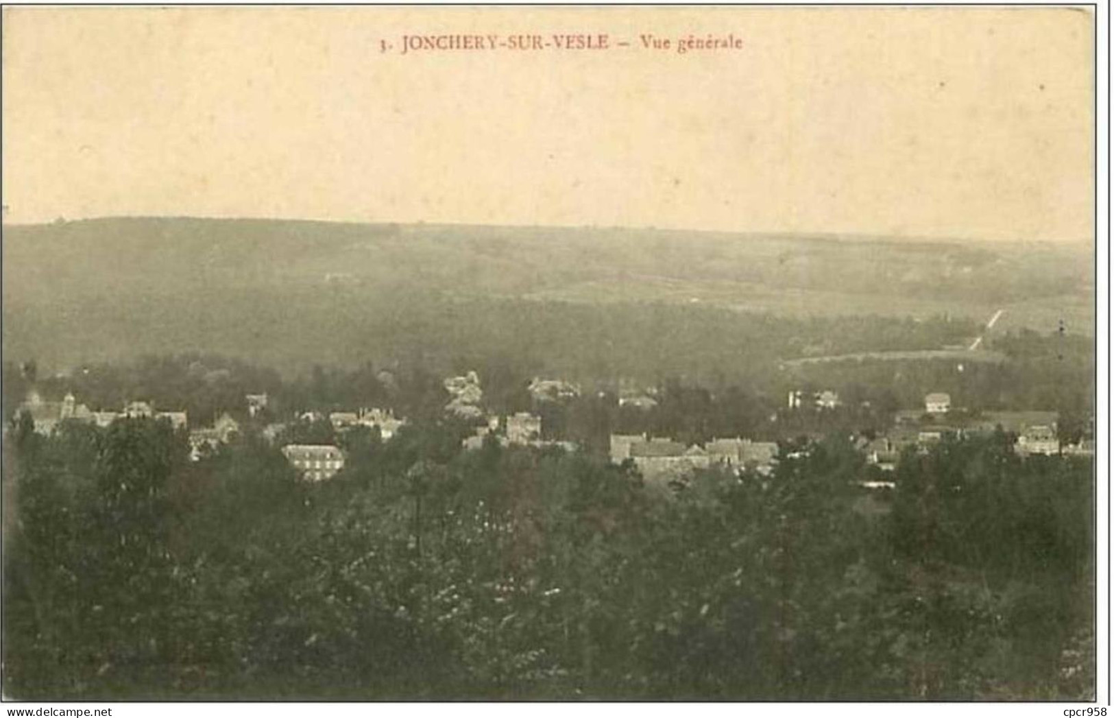 51.JONCHERY SUR VESLE.VUE GENERALE - Jonchery-sur-Vesle