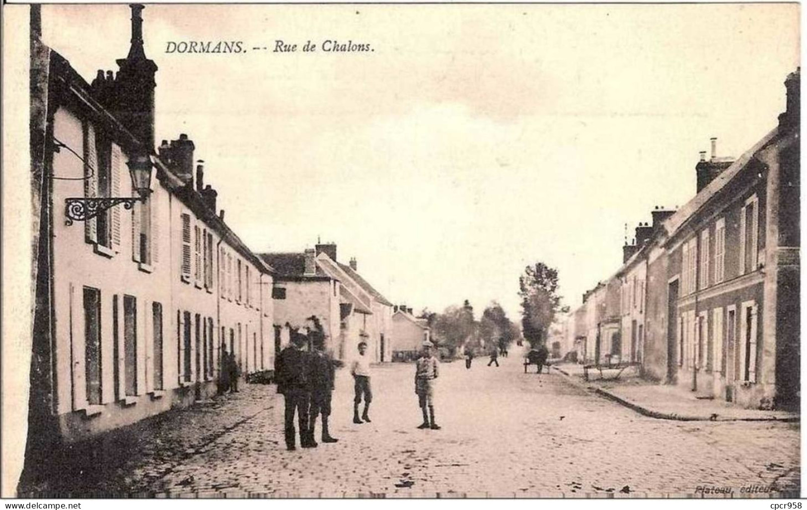 51.DORMAN.RUE DE CHALONS. - Dormans