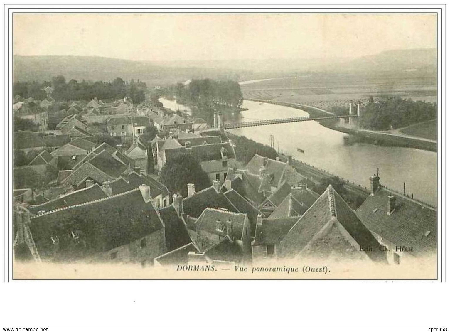 51.DORMANS.VUE PANORAMIQUE (OUEST) - Dormans