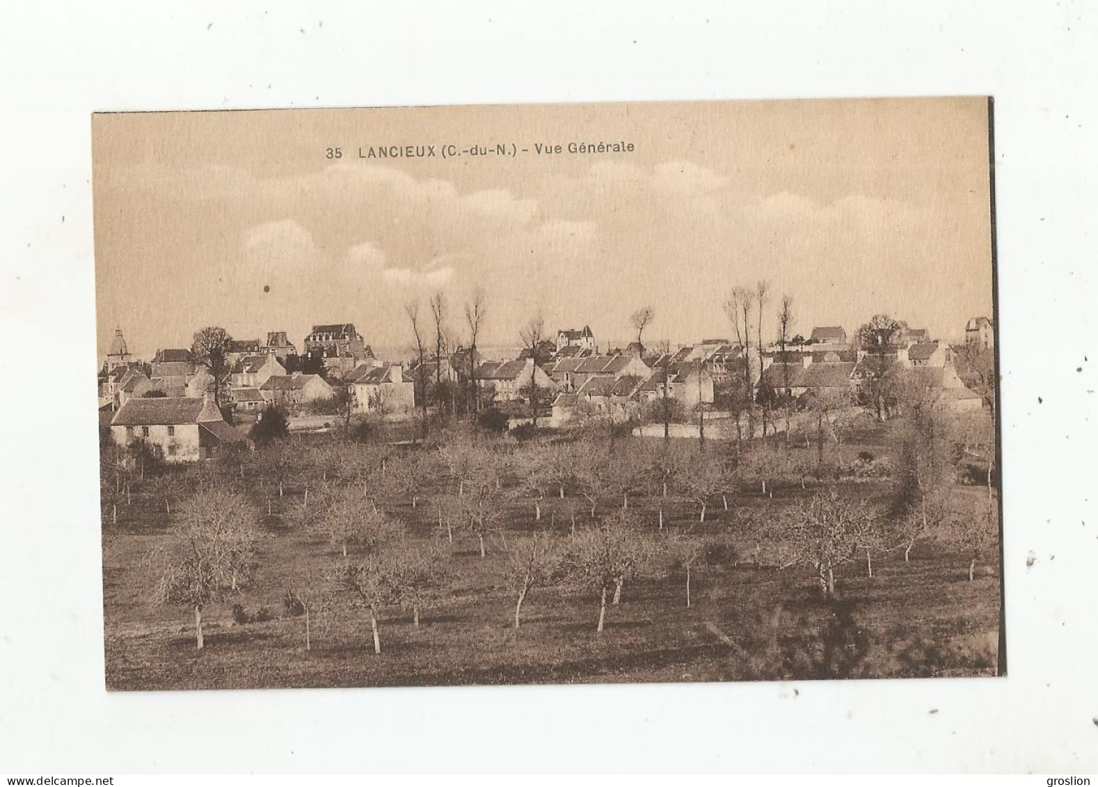 LANCIEUX (C DU N) 35 VUE GENERALE (HABITATIONS) - Lancieux