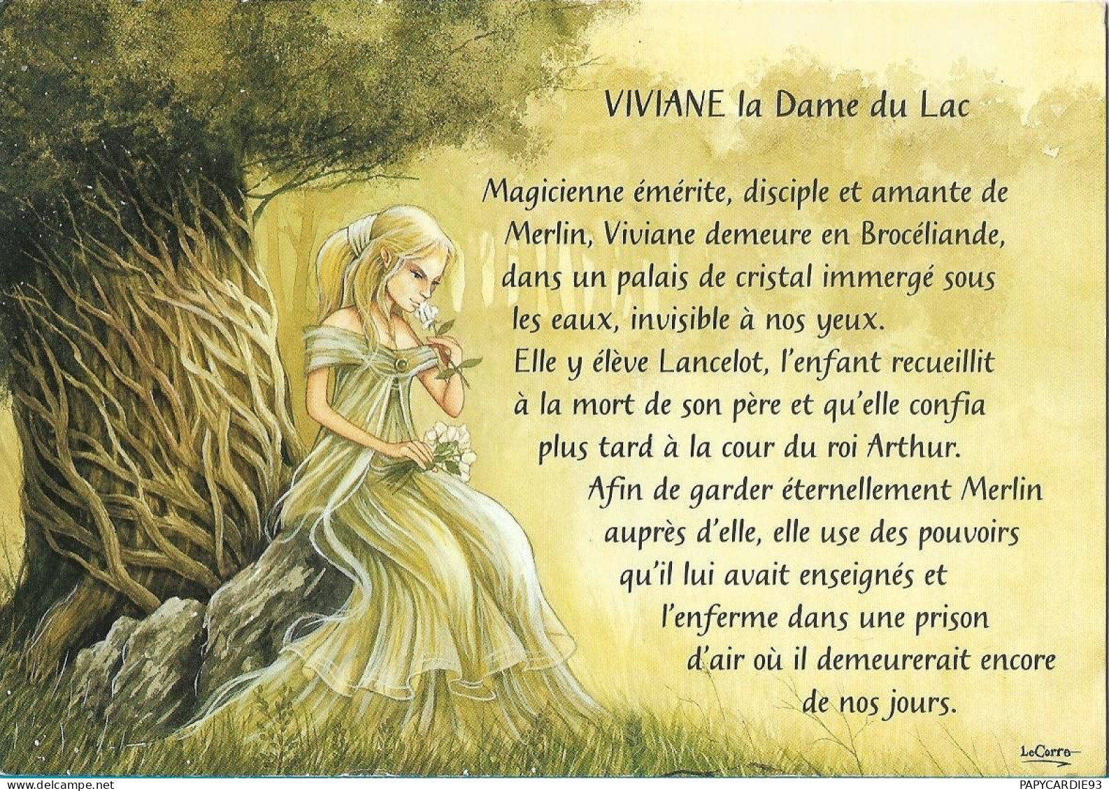 Thèmes > Contes, Fables & Légendes > La Dame Du Lac             > N°928 - Fairy Tales, Popular Stories & Legends