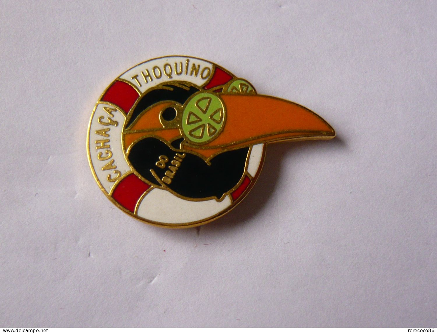 Pin S  CACHACA THOQUINO DISTILLERIE THOMAZ DE AQUINO BRESIL - Beverages