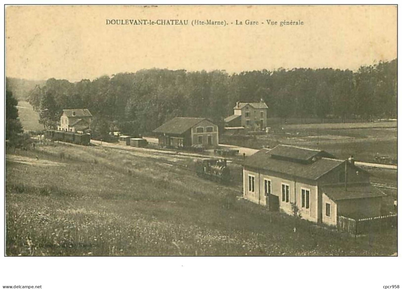 52.DOULEVANT LE CHATEAU.n°5789.LA GARE.VUE GENERALE - Doulevant-le-Château