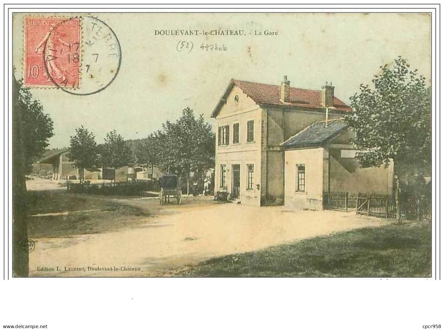 52.DOULEVANT LE CHATEAU.LA GARE - Doulevant-le-Château