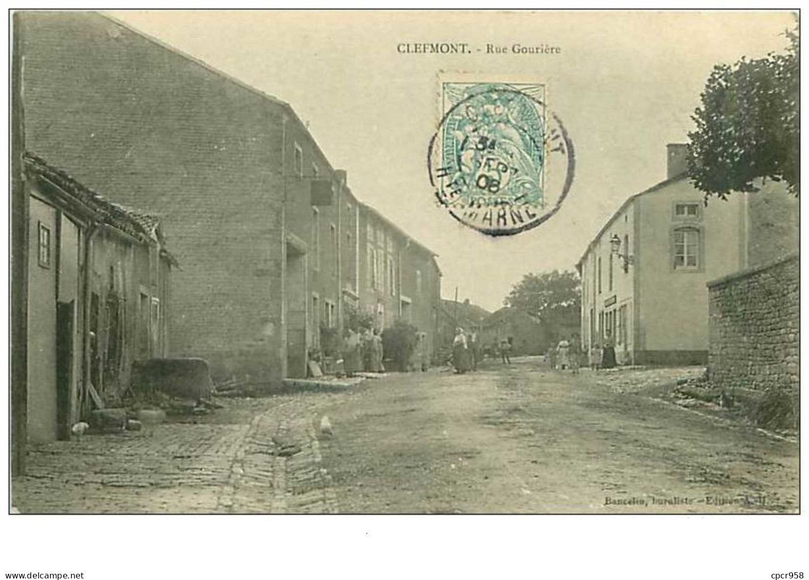 52.CLEFMONT.n°25.RUE GOURIERE - Clefmont