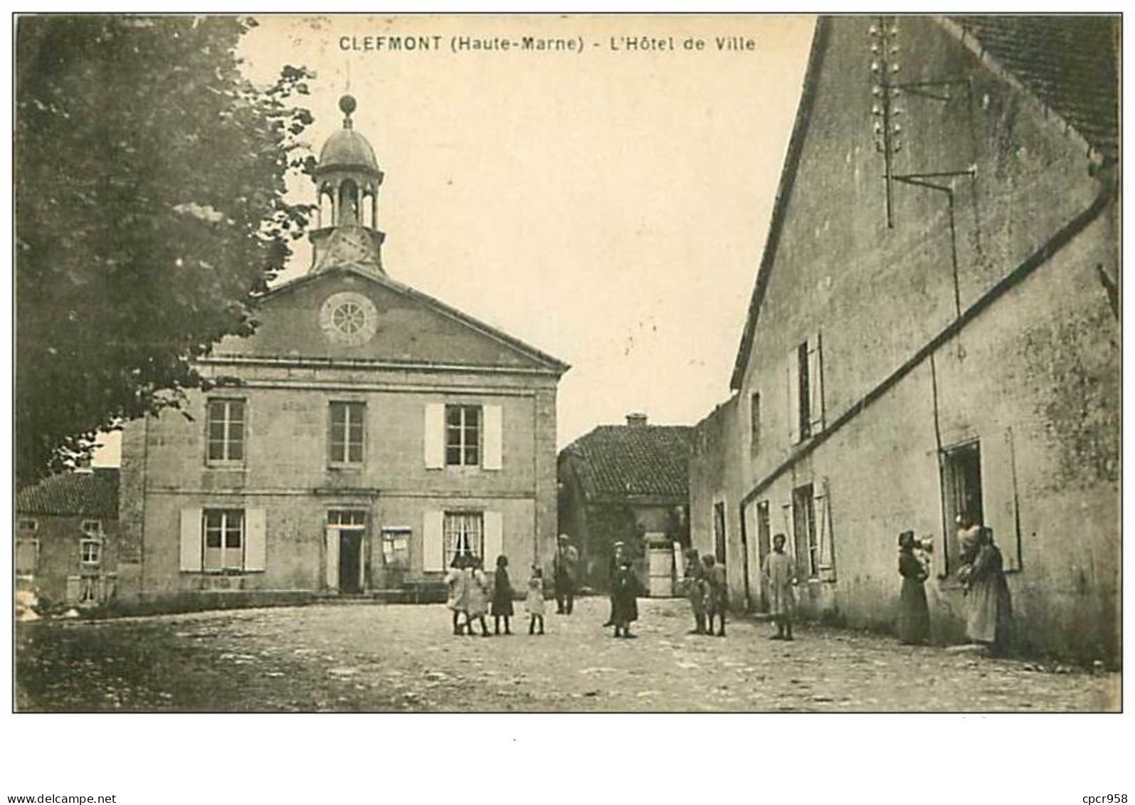 52.CLEFMONT.n°22.L'HOTEL DE VILLE - Clefmont
