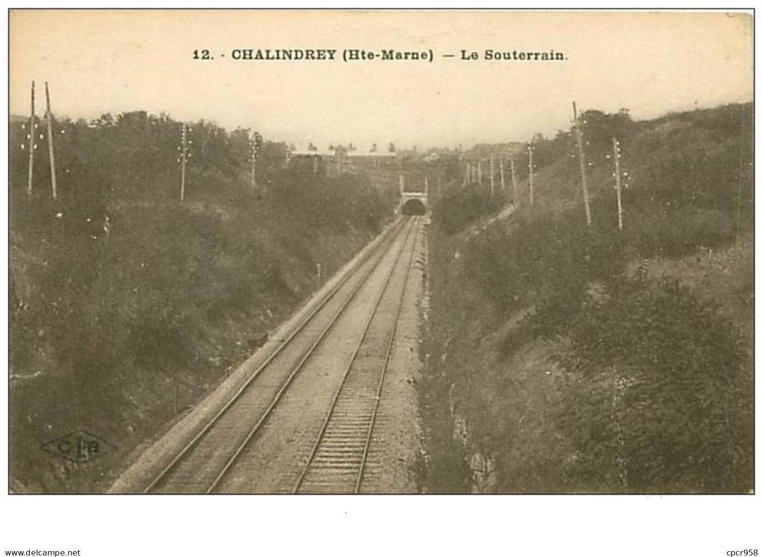 52.CHALINDREY.n°62.LE SOUTERRAIN - Chalindrey