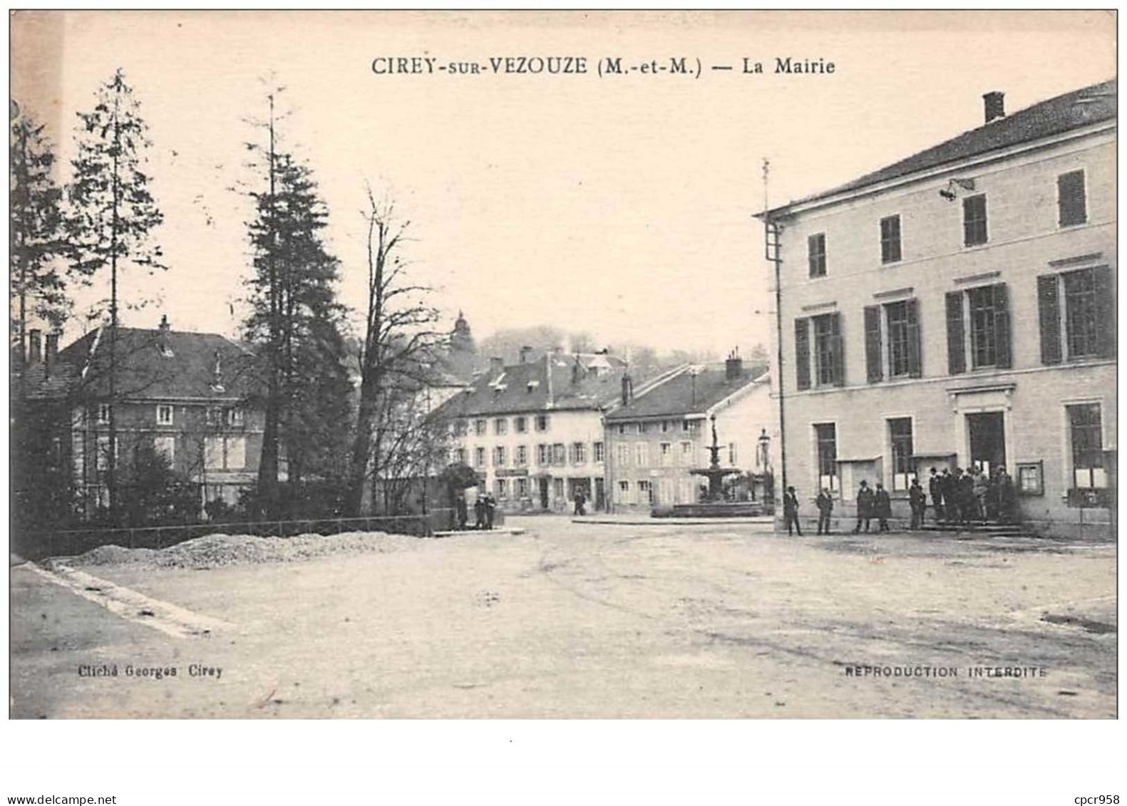 54 . N° 49006 . Cirey Sur Vezouze.la Mairie - Cirey Sur Vezouze